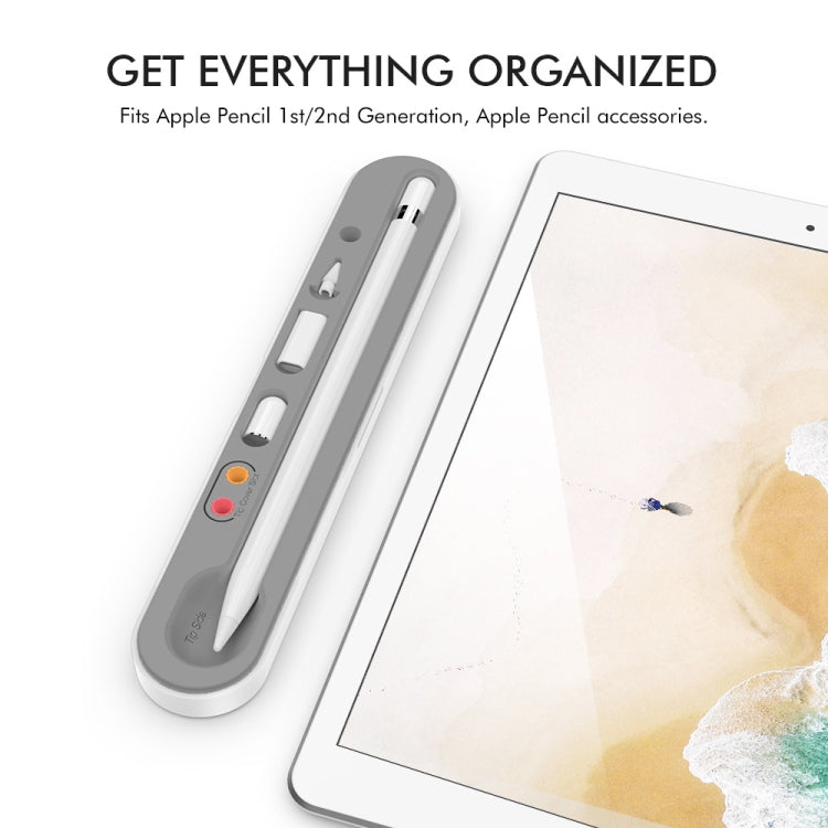 AahStyle PT121 For Apple Pencil 1 / 2 Magnetic Storage Convenient Pen Box(Blue) - HoMEdemic™ 