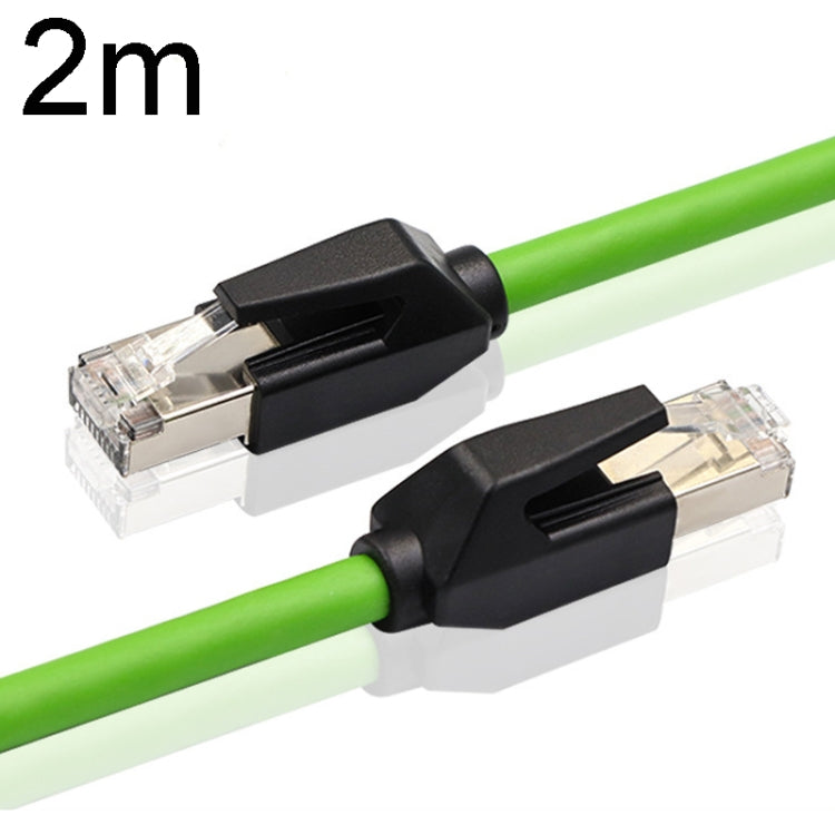 2m CAT6 Double Shielded Gigabit Industrial Cable Vibration-Resistant And Highly Flexible Drag Chain Cable - HoMEdemic™ 