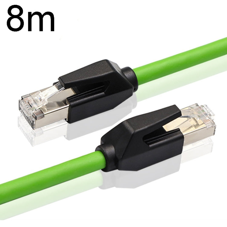8m CAT6 Double Shielded Gigabit Industrial Cable Vibration-Resistant And Highly Flexible Drag Chain Cable - HoMEdemic™ 