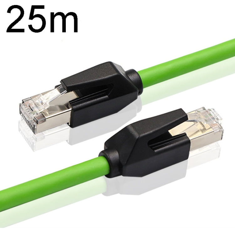 25m CAT6 Double Shielded Gigabit Industrial Cable Vibration-Resistant And Highly Flexible Drag Chain Cable - HoMEdemic™ 