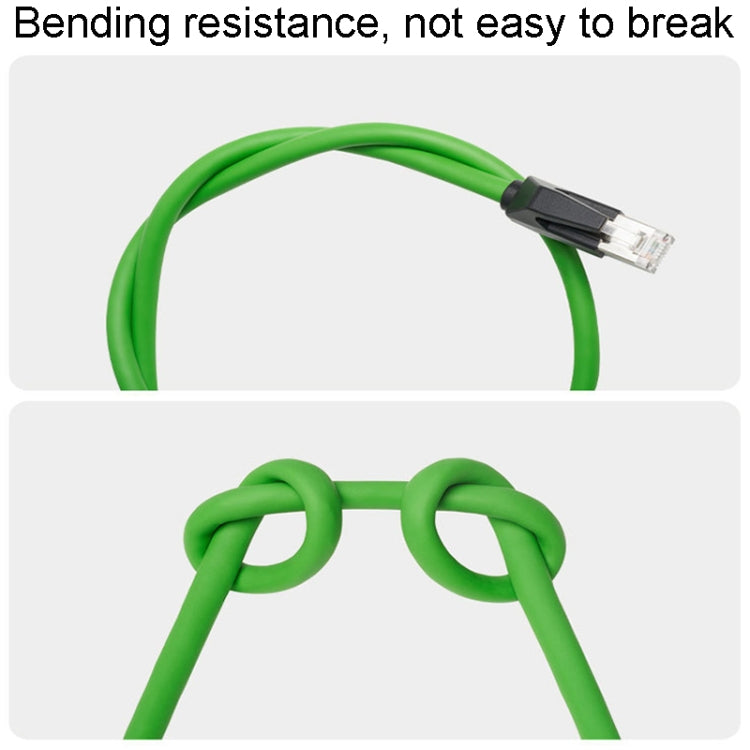 25m CAT6 Double Shielded Gigabit Industrial Cable Vibration-Resistant And Highly Flexible Drag Chain Cable - HoMEdemic™ 