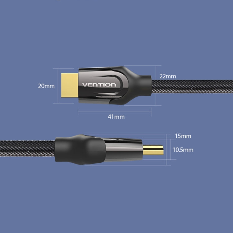 2m VenTion HDMI Round Cable Computer Monitor Signal Transmission Cable - HoMEdemic™ 