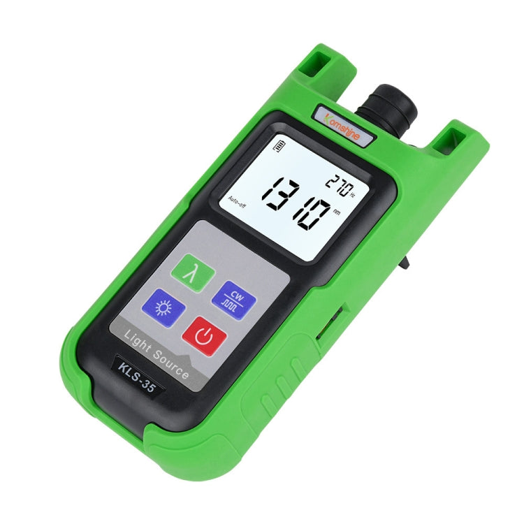 Komshine Handheld Laser Light Source Fiber Tester with LED Backlight, Model: KLS-35-MS - HoMEdemic™ 