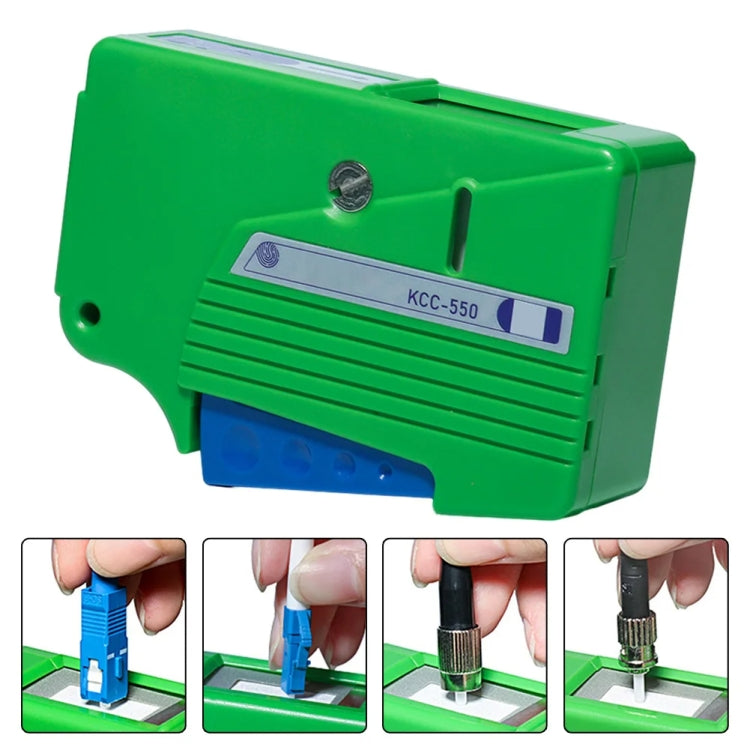 Komshine Handheld Cassette Fiber Optic Cleaning Box, Model: KCC-550 - HoMEdemic™ 