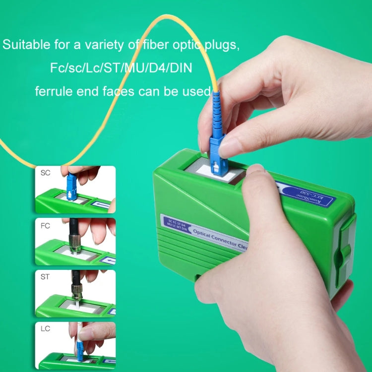 Komshine Handheld Cassette Fiber Cleaning Box Replacement, Model: CC-550-R - HoMEdemic™ 
