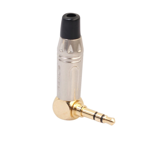 Zinc Alloy L-Shaped 90 Degree 3.5mm Stereo Headset Wire Welding Plug - HoMEdemic™ 