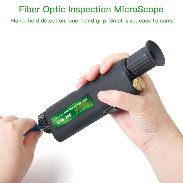 KomShine 200x Handheld Fiber Optic Magnifier Detector(KFM-200) - HoMEdemic™ 