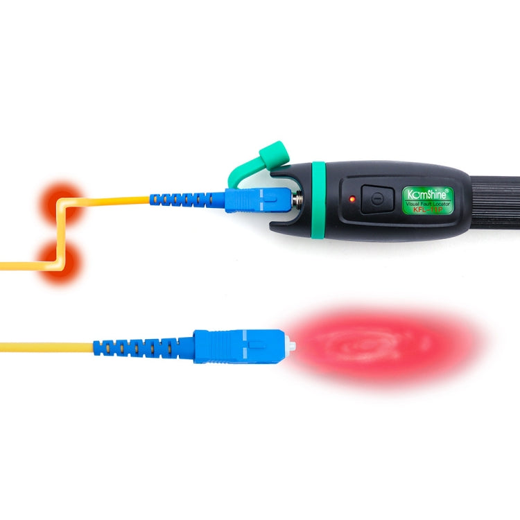 KomShine Metal Visible Laser Light Source Fiber Optic Red Light Pen, Model: KFL-11P-20MW - HoMEdemic™ 