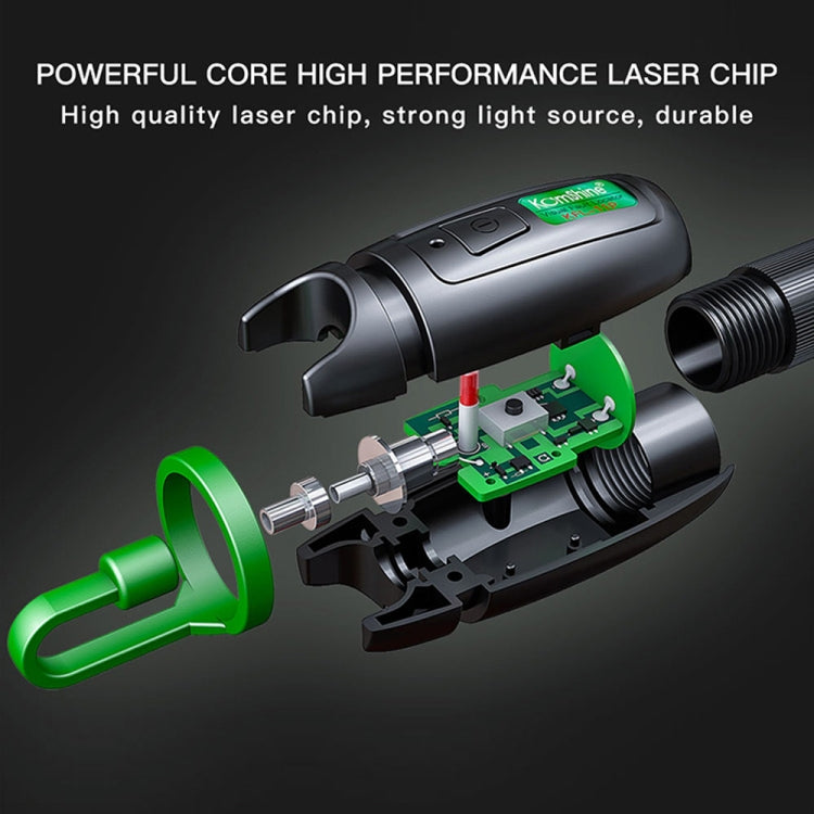 KomShine Metal Visible Laser Light Source Fiber Optic Red Light Pen, Model: KFL-11P-20MW - HoMEdemic™ 