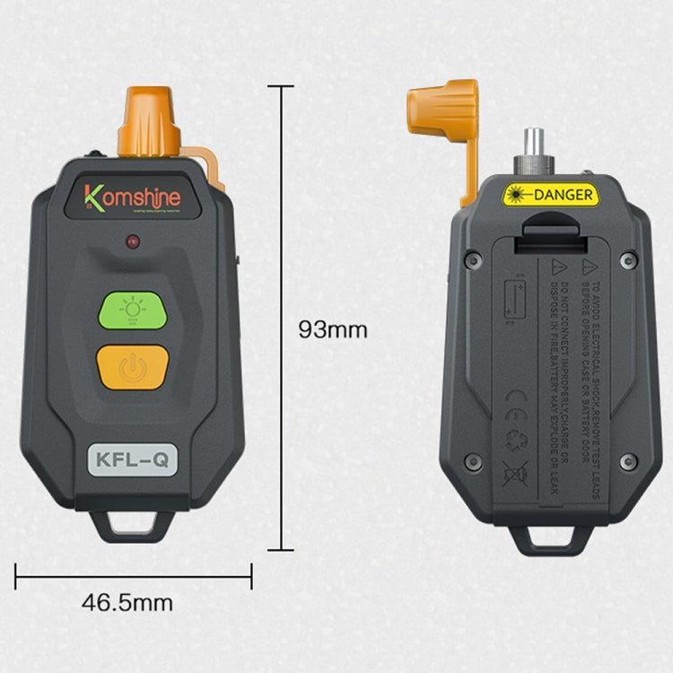 Komshine 15km Mini Optical Fiber Breakpoint Positioning Test Red Light Pen, Specification: KFL-Q-20MW - HoMEdemic™ 