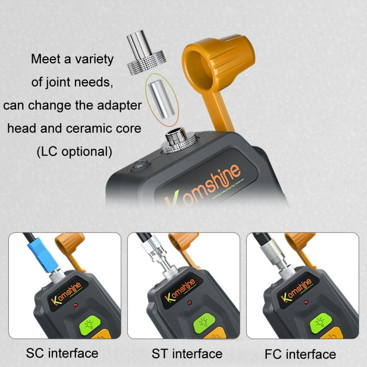 Komshine 20-25km Mini Optical Fiber Breakpoint Positioning Test Red Light Pen, Specification: KFL-Q-30MW - HoMEdemic™ 