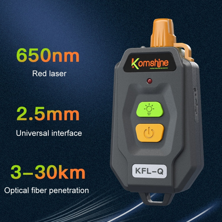 Komshine 15km Mini Optical Fiber Breakpoint Positioning Test Red Light Pen, Specification: KFL-Q-20MW - HoMEdemic™ 