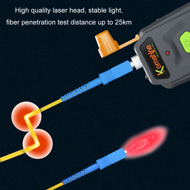 Komshine 15km Mini Optical Fiber Breakpoint Positioning Test Red Light Pen, Specification: KFL-Q-20MW - HoMEdemic™ 