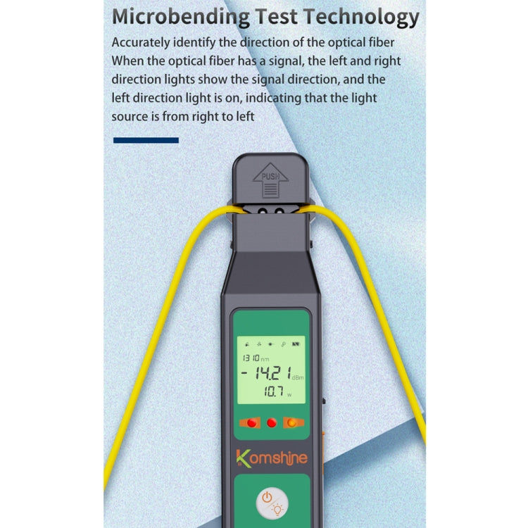 Komshine Optical Fiber Signal Direction Identification Instrument, Model: KFI-45-G - HoMEdemic™ 