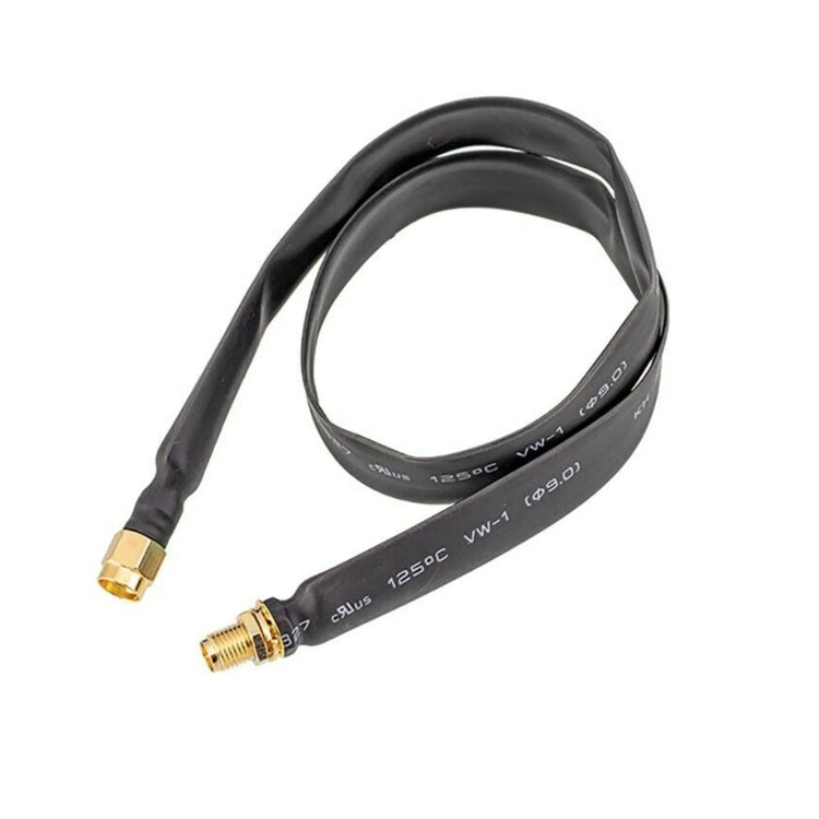 SMA Male To Male  Fiberglass Antenna Through Wall Adapter Cable Flat Window Cable(40cm) - HoMEdemic™ 