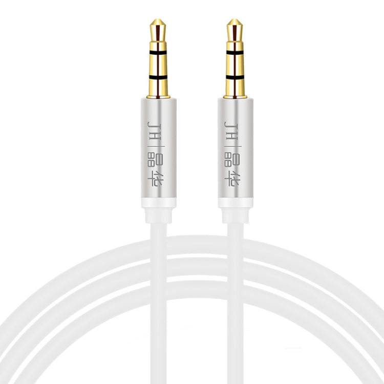 JINGHUA Audio Cable 3.5mm Male To Male AUX Audio Adapter Cable, Size: 2m(3 Knots White) - HoMEdemic™ 