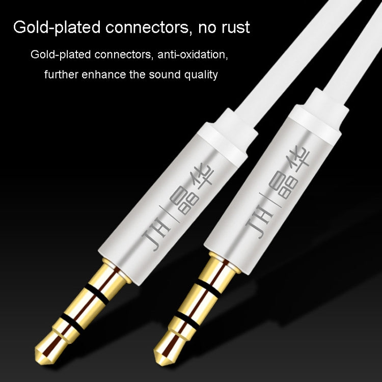 JINGHUA Audio Cable 3.5mm Male To Male AUX Audio Adapter Cable, Size: 1.2m(4 Knots Black) - HoMEdemic™ 