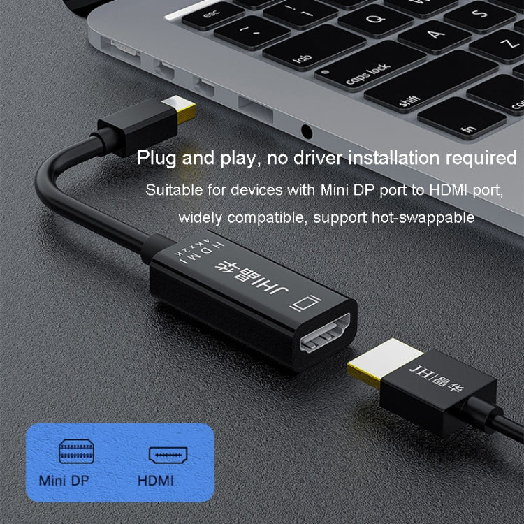 JINGHUA DP To HDMI HD Video Converter For Thunderbolt 4K Interface(Black) - HoMEdemic™ 