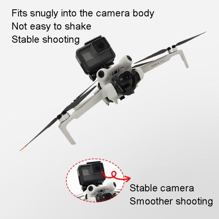 For DJI Mini 4 PRO / Mini 3 PRO / Mini 3 Upper Expansion Bracket 1/4 Screws for Tripod Accessories - HoMEdemic™ 