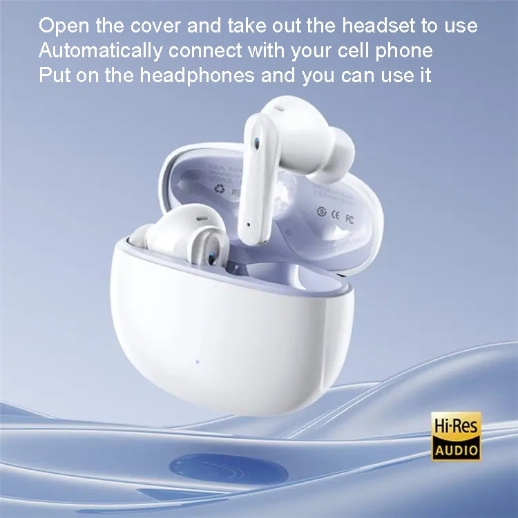 REMAX CozyPods W21N Dual Noise Reduction Bluetooth Earphone Music Call Wireless Earphone(Ivory White) - HoMEdemic™ 
