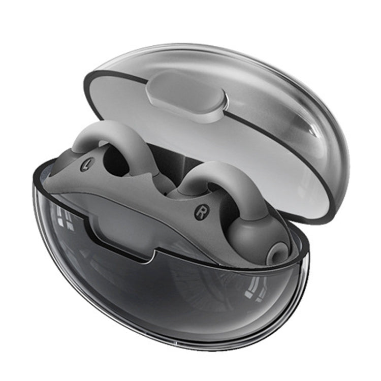 REMAX CozyBuds W15 Transparent Ear Clip Wireless Bluetooth Earphone OWS Sports Earphone(Star Black) - HoMEdemic™ 