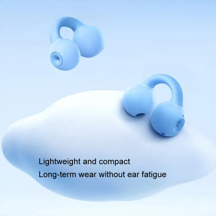REMAX CozyBuds W15 Transparent Ear Clip Wireless Bluetooth Earphone OWS Sports Earphone(Blue) - HoMEdemic™ 