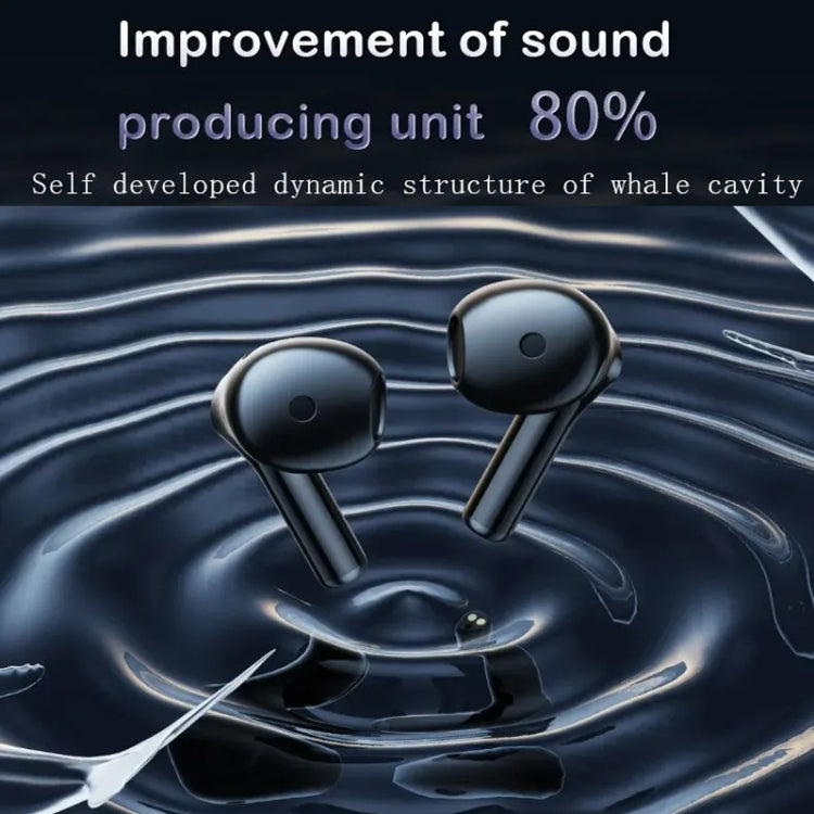 REMAX CozyBuds W18 Double ENC Intelligent Call Noise Reduction Wireless Earphone Transparent Shell Wireless Bluetooth Earphone(Ceramic White) - HoMEdemic™ 