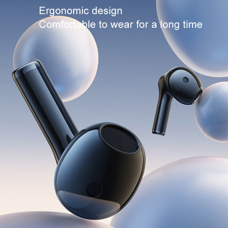 REMAX CozyBuds W18 Double ENC Intelligent Call Noise Reduction Wireless Earphone Transparent Shell Wireless Bluetooth Earphone(Ceramic White) - HoMEdemic™ 