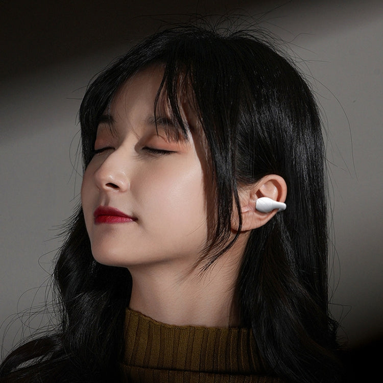 REMAX CozyBuds W11 Ear Clip Sports Earphone Bluetooth Phone Wireless Earphone(White) - HoMEdemic™ 