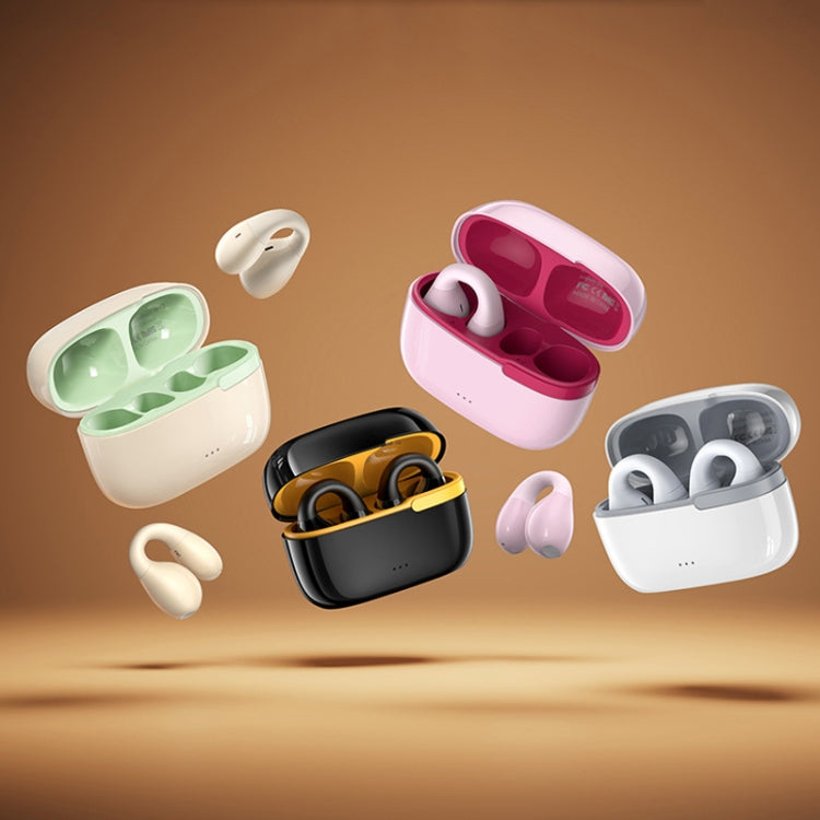 REMAX CozyBuds W11 Ear Clip Sports Earphone Bluetooth Phone Wireless Earphone(White) - HoMEdemic™ 