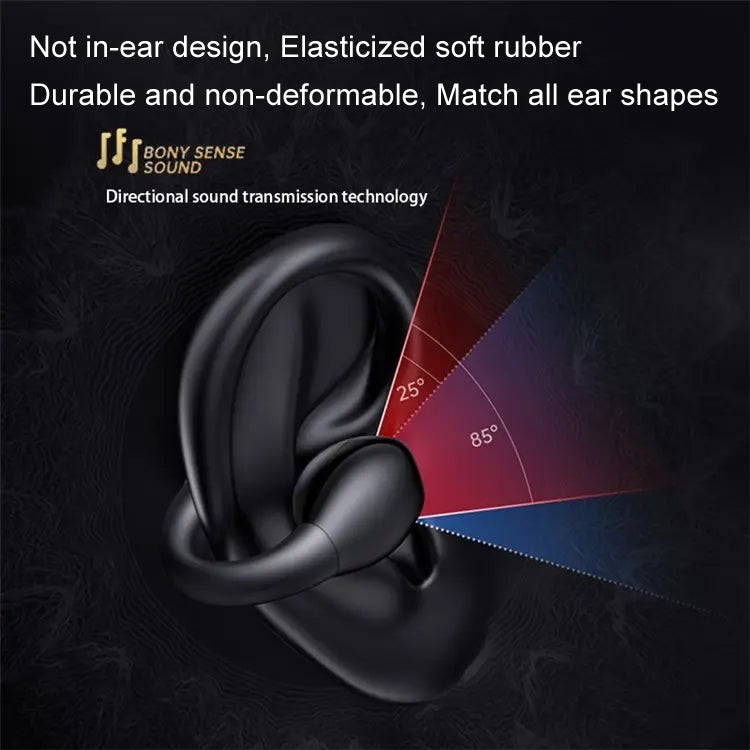 REMAX CozyBuds W11 Ear Clip Sports Earphone Bluetooth Phone Wireless Earphone(White) - HoMEdemic™ 