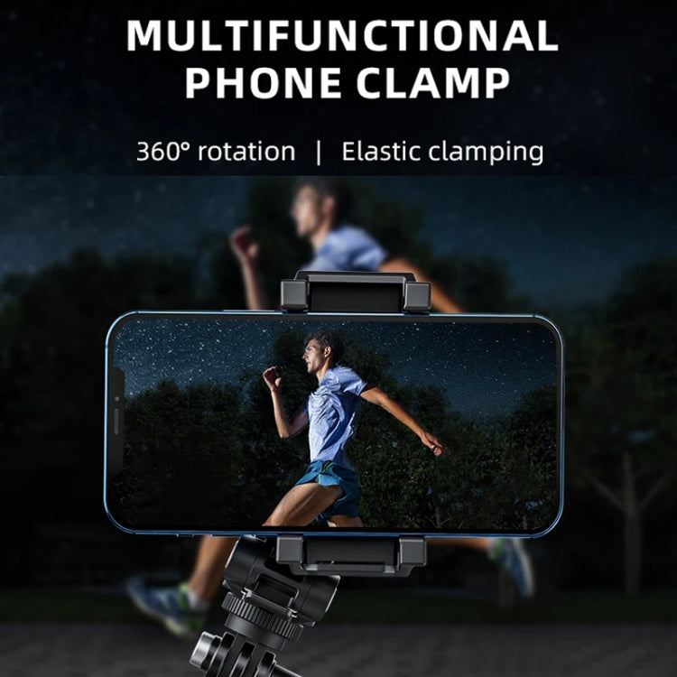 Telesin Mobile Phone Clip 360 Degree Rotating Desktop Bracket With Cold Shoe Mount(Black) - HoMEdemic™ 