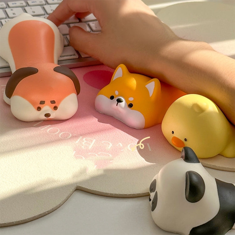 Decompression Memory Foam Mouse Pad Cute Desktop Mouse Wrist Cushion Hand Rest, Pattern: Puppy - HoMEdemic™ 