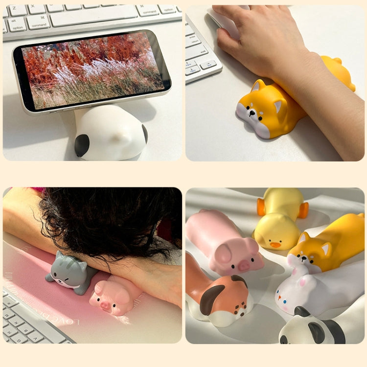 Decompression Memory Foam Mouse Pad Cute Desktop Mouse Wrist Cushion Hand Rest, Pattern: Puppy - HoMEdemic™ 
