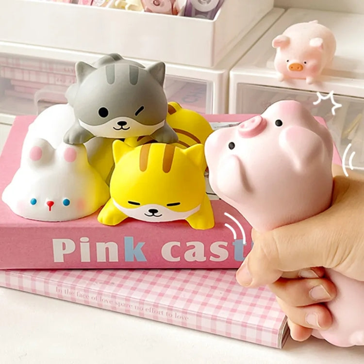 Decompression Memory Foam Mouse Pad Cute Desktop Mouse Wrist Cushion Hand Rest, Pattern: Pig - HoMEdemic™ 
