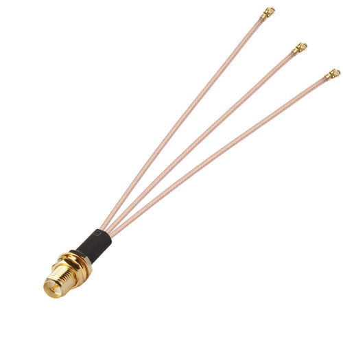 1 In 3 IPX To RPSMAK RG178 Pigtail WIFI Antenna Extension Cable Jumper(15cm) - HoMEdemic™ 