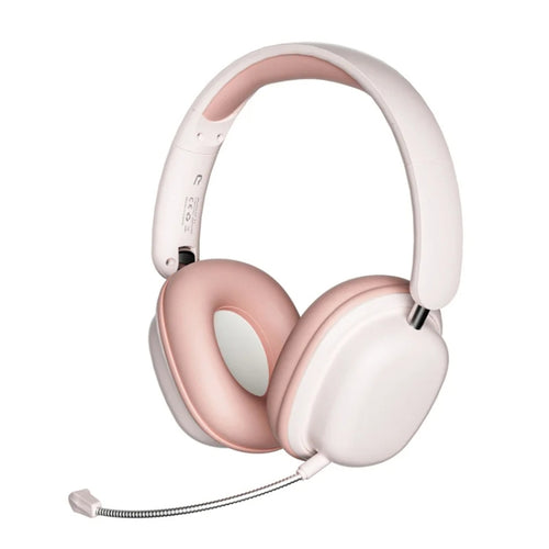 SOYTO SY-T1 Wireless Headset Bluetooth Gaming Headset With Plug Play Microphone(Pink) - HoMEdemic™ 