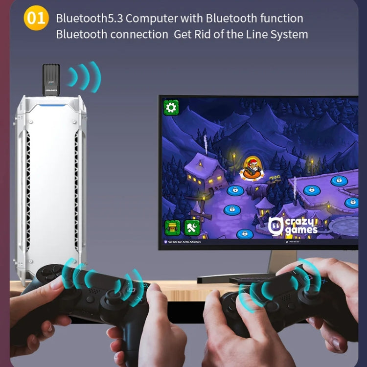 COMFAST CF-943AX WiFi6 USB Adapter AX900 Bluetooth 5.3 2.4G / 5.8G Wireless Network Card - HoMEdemic™ 