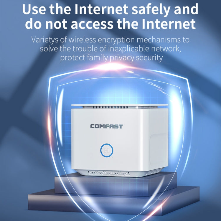 COMFAST CF-WR651AC  AC1200 Mesh Wireless Router 2.4G&5G Wi-Fi Repeater Amplifier - HoMEdemic™ 