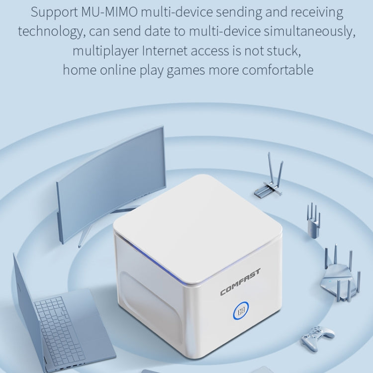 COMFAST CF-WR651AC  AC1200 Mesh Wireless Router 2.4G&5G Wi-Fi Repeater Amplifier - HoMEdemic™ 