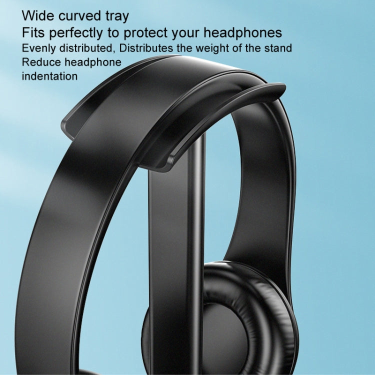 Desktop Headphone Holder Cell Phone Tablet Stand(Black) - HoMEdemic™ 