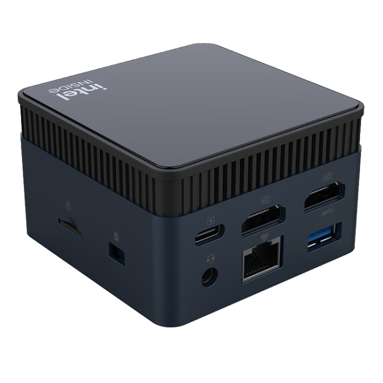 N100/DDR5 12th AlderLake-N100 Dual 4K60Hz Office And Home Mini PC, Spec: 12G+1TB /EU Plug - HoMEdemic™ 