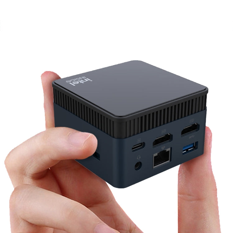N100/DDR5 12th AlderLake-N100 Dual 4K60Hz Office And Home Mini PC, Spec: 12G+0 /UK Plug - HoMEdemic™ 