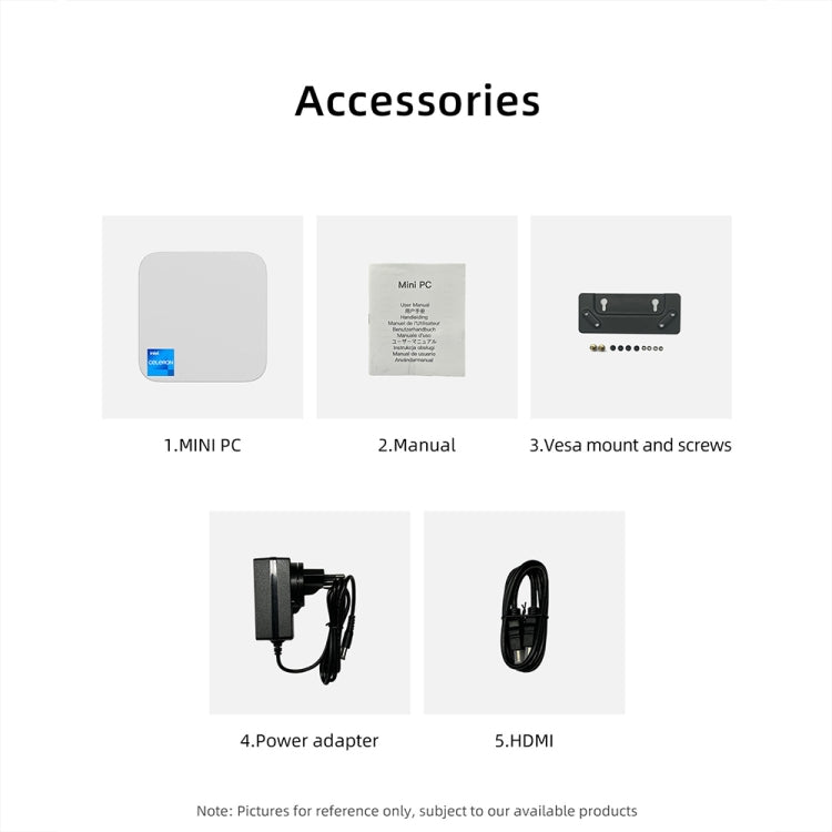 T8Plus Alder Lake-N100 4K Dual Band WIFI Bluetooth Office Game Portable Mini PC, Spec: 8G 256G UK Plug - HoMEdemic™ 