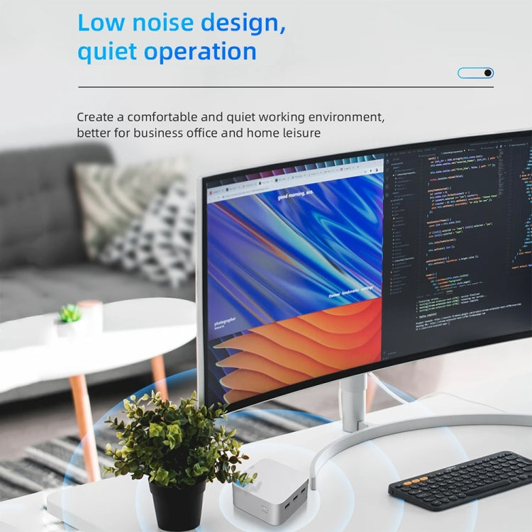T8Plus Alder Lake-N100 4K Dual Band WIFI Bluetooth Office Game Portable Mini PC, Spec: 8G 256G EU Plug - HoMEdemic™ 