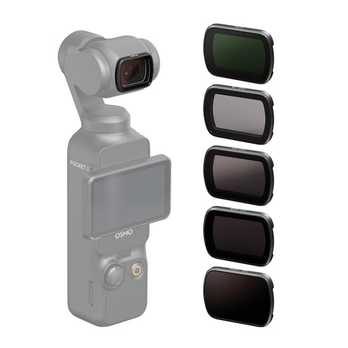 For DJI Osmo Pocket 3 aMagisn HD Double Sided Coated Filters Sports Camera Protective Goggles, Style: CPL - HoMEdemic™ 