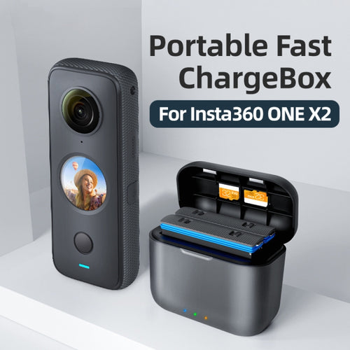 For Insta360 ONE X2 aMagisn Battery Fast Charging Box - HoMEdemic™ 