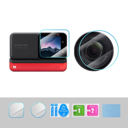 For Insta360 One RS / R Host+One inch 1set aMagisn Tempered Film Screen Protector - HoMEdemic™ 