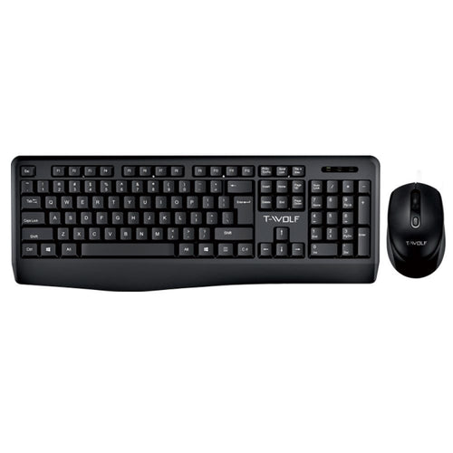 T-WOLF TF-100 2.4G Bluetooth Laptop Office Wireless Keyboard and Mouse Set(Set) - HoMEdemic™ 