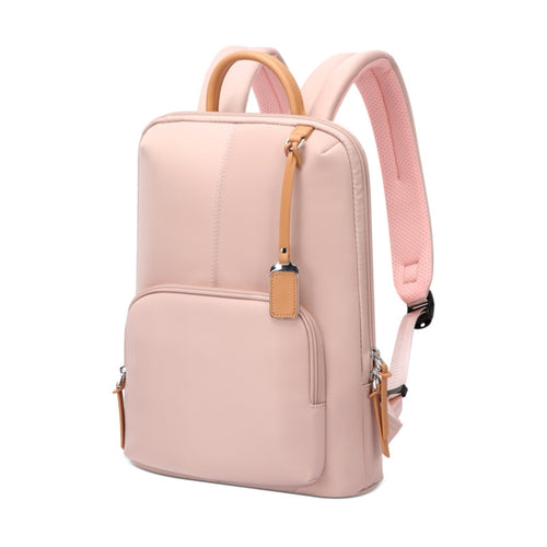 Bopai 62-126521 14-inch Laptop Thin and Light Business Waterproof Backpack(Pink) - HoMEdemic™ 